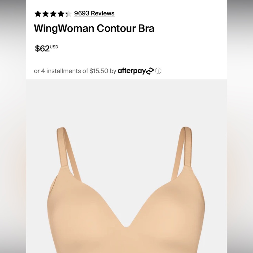 Knix NWT WingWoman Contour Bra